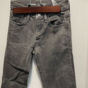 Grey wash Old Navy jeans. Never worn. Size 8 slim